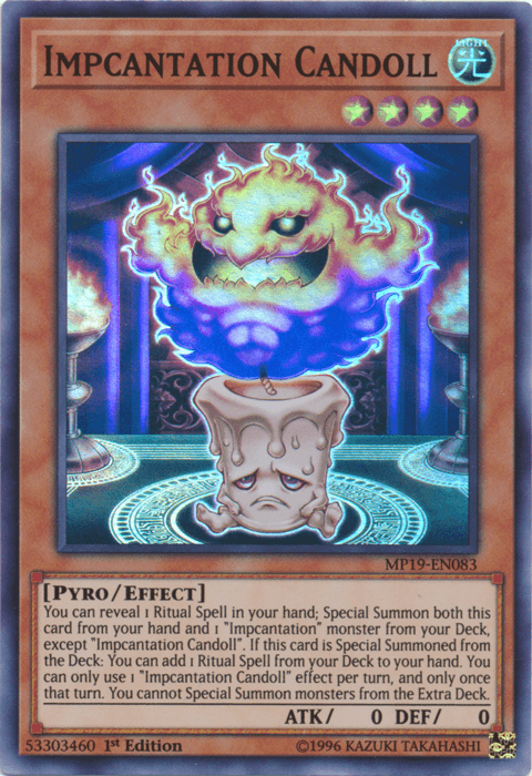 Impcantation Candoll [MP19-EN083] Super Rare - Josh's Cards