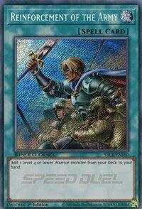 Reinforcement of the Army (Secret) [SBCB-EN160] Secret Rare - Josh's Cards