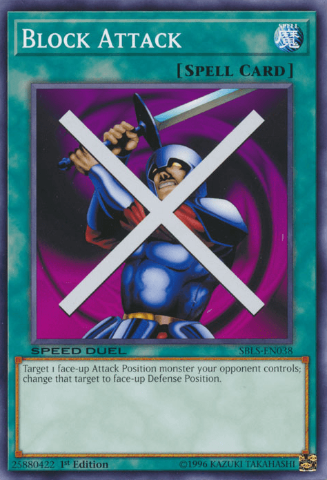 Block Attack [SBLS-EN038] Common - Josh's Cards