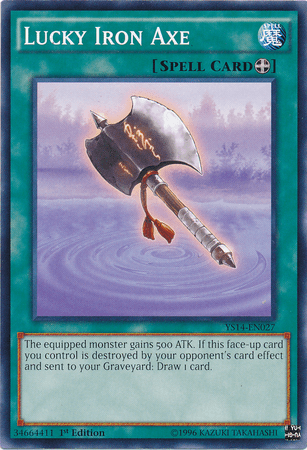 Lucky Iron Axe [YS14-EN027] Common - Josh's Cards