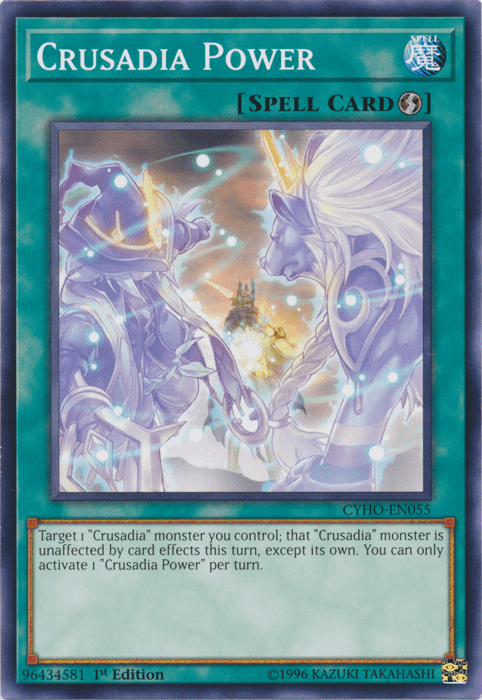 Crusadia Power [CYHO-EN055] Common - Josh's Cards