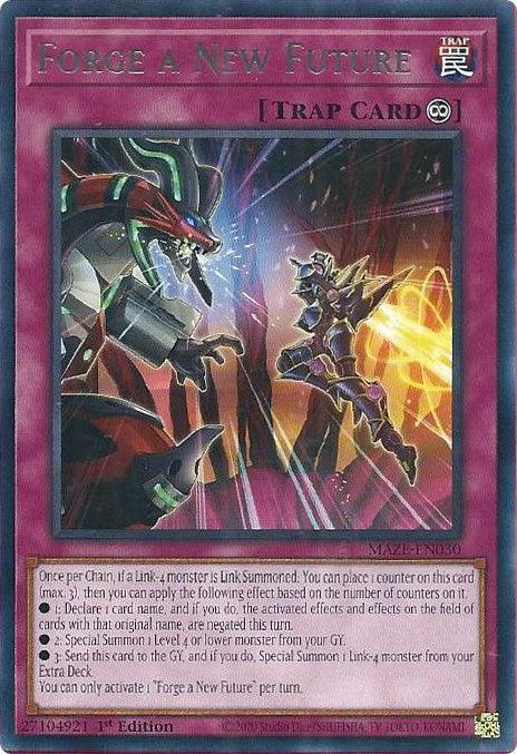 Forge a New Future [MAZE-EN030] Rare - Josh's Cards