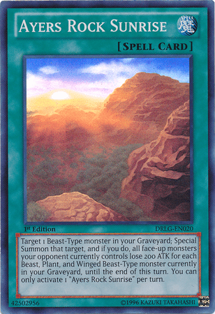 Ayers Rock Sunrise [DRLG-EN020] Super Rare - Josh's Cards