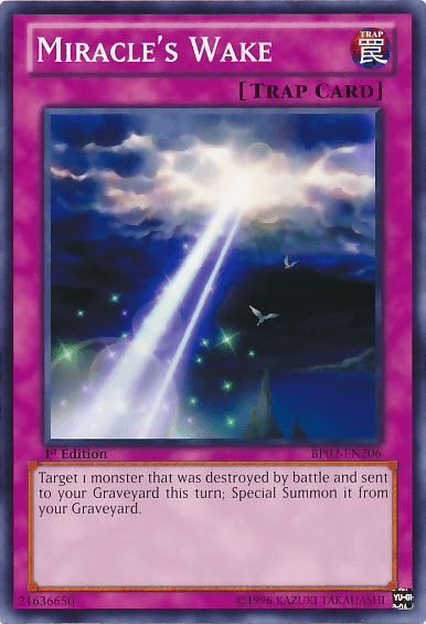 Miracle's Wake [BP02-EN206] Mosaic Rare - Josh's Cards