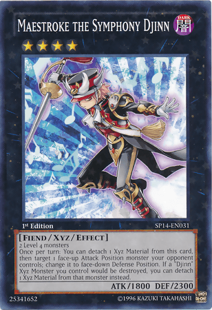 Maestroke the Symphony Djinn [SP14-EN031] Starfoil Rare - Josh's Cards