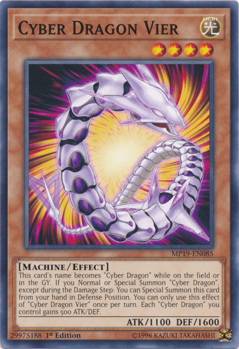 Cyber Dragon Vier [MP19-EN085] Common - Josh's Cards
