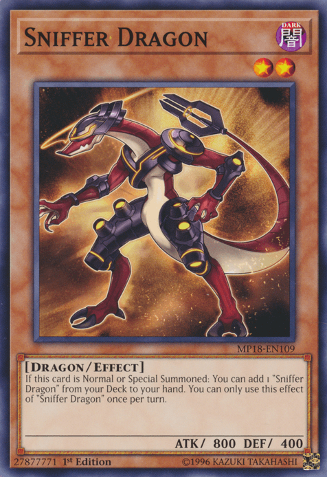 Sniffer Dragon [MP18-EN109] Common - Josh's Cards