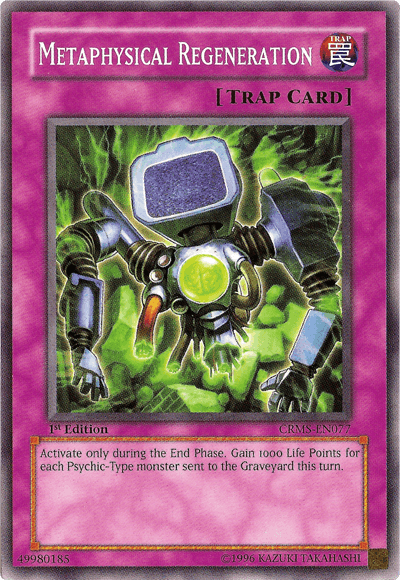 Metaphysical Regeneration [CRMS-EN077] Common - Josh's Cards