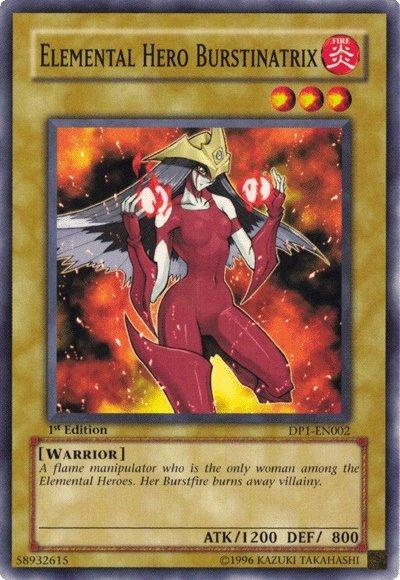 Elemental Hero Burstinatrix [DP1-EN002] Common - Josh's Cards