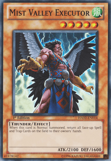 Mist Valley Executor [HA02-EN014] Super Rare - Josh's Cards