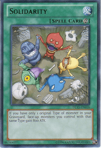 Solidarity (Green) [DL15-EN016] Rare - Josh's Cards