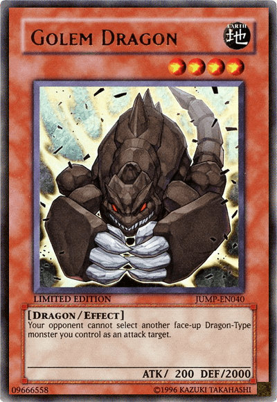 Golem Dragon [JUMP-EN040] Ultra Rare - Josh's Cards