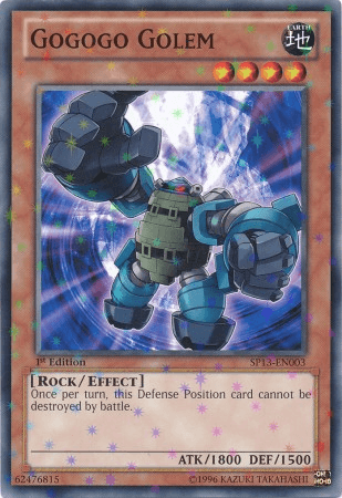 Gogogo Golem [SP13-EN003] Starfoil Rare - Josh's Cards