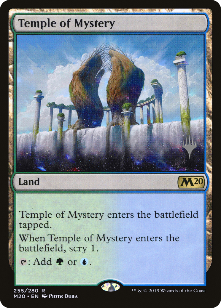 Temple of Mystery (PPM20-255P) - Core Set 2020 Promos