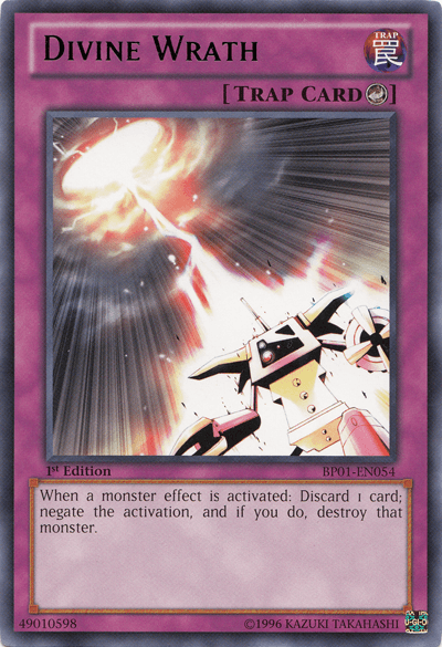Divine Wrath [BP01-EN054] Rare - Josh's Cards