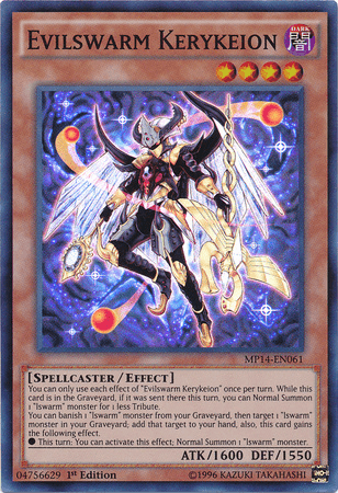 Evilswarm Kerykeion [MP14-EN061] Super Rare - Josh's Cards