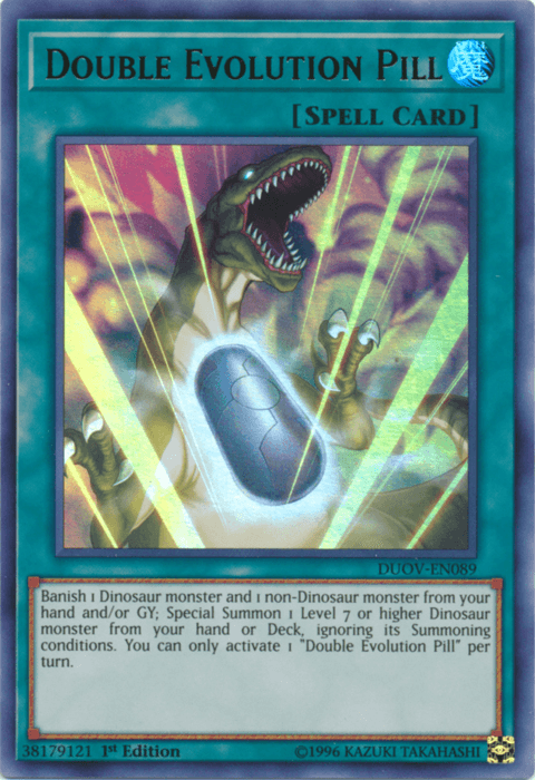 Double Evolution Pill [DUOV-EN089] Ultra Rare - Josh's Cards