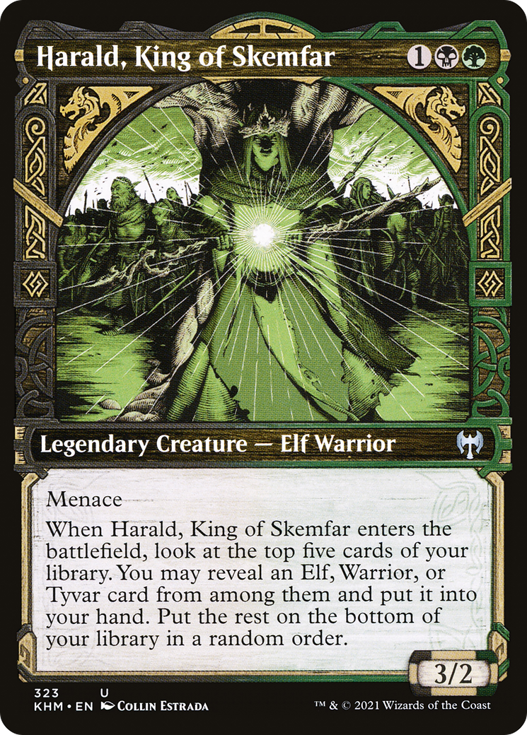 Harald, King of Skemfar (KHM-323) - Kaldheim: (Showcase)
