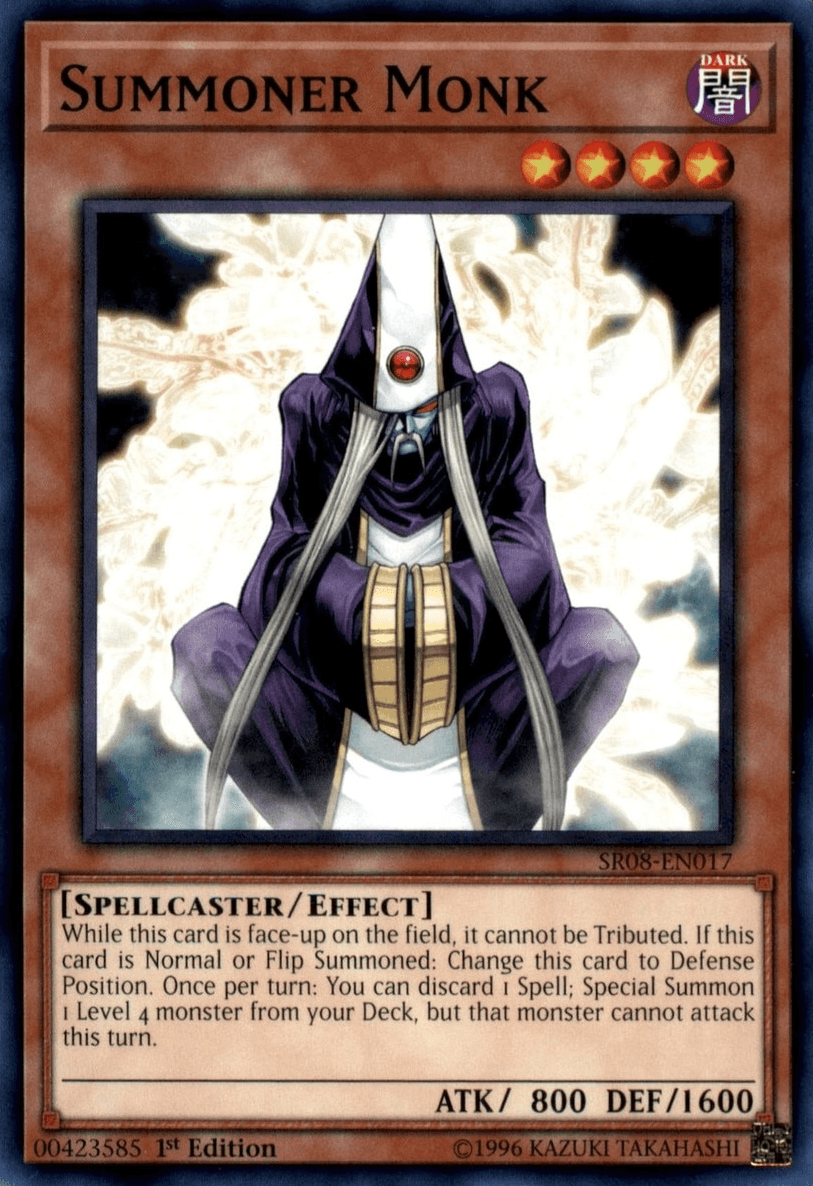Summoner Monk [SR08-EN017] Common - Josh's Cards