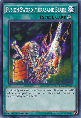 Fusion Sword Murasame Blade [BP03-EN143] Common - Josh's Cards