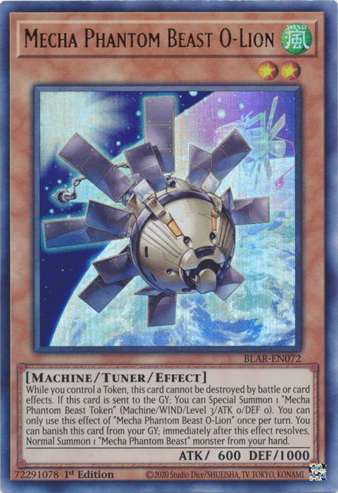 Mecha Phantom Beast O-Lion [BLAR-EN072] Ultra Rare - Josh's Cards