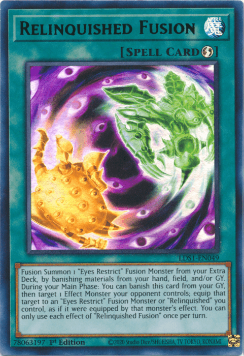 Relinquished Fusion (Green) [LDS1-EN049] Ultra Rare - Josh's Cards
