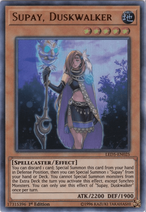 Supay, Duskwalker [LED5-EN025] Ultra Rare - Josh's Cards