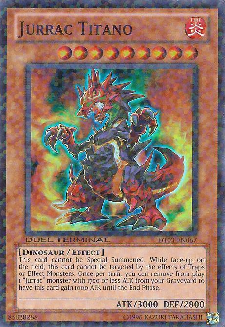 Jurrac Titano [DT03-EN067] Super Rare - Josh's Cards