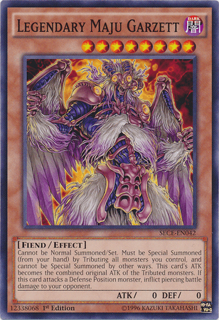 Legendary Maju Garzett [SECE-EN042] Common - Josh's Cards