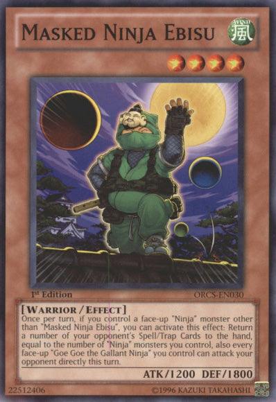 Masked Ninja Ebisu [ORCS-EN030] Common - Josh's Cards
