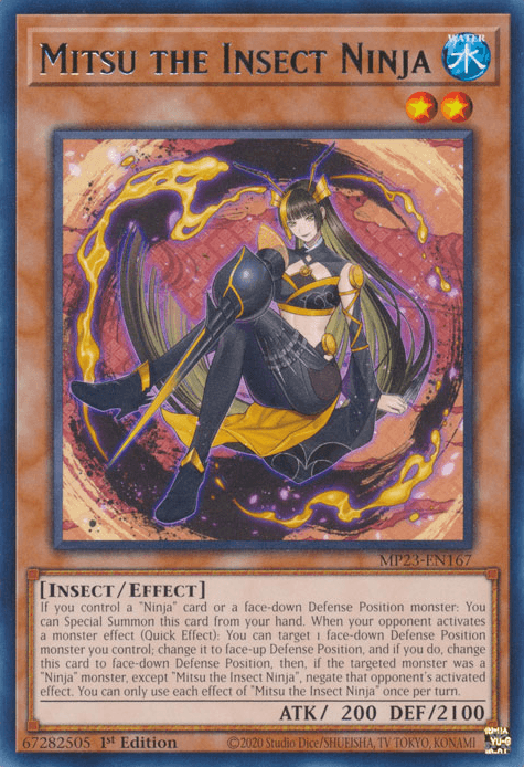 Mitsu the Insect Ninja [MP23-EN167] Rare - Josh's Cards