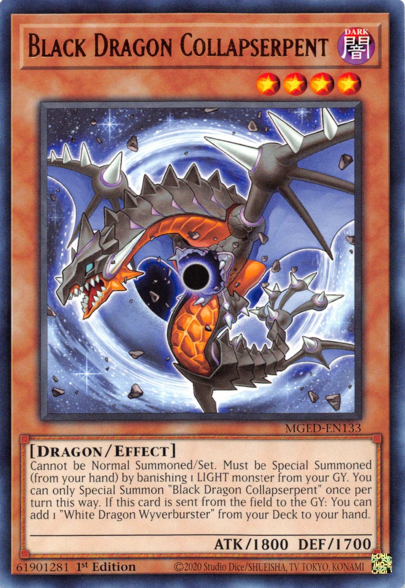 Black Dragon Collapserpent [MGED-EN133] Rare - Josh's Cards