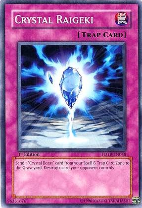 Crystal Raigeki [FOTB-EN048] Common - Josh's Cards