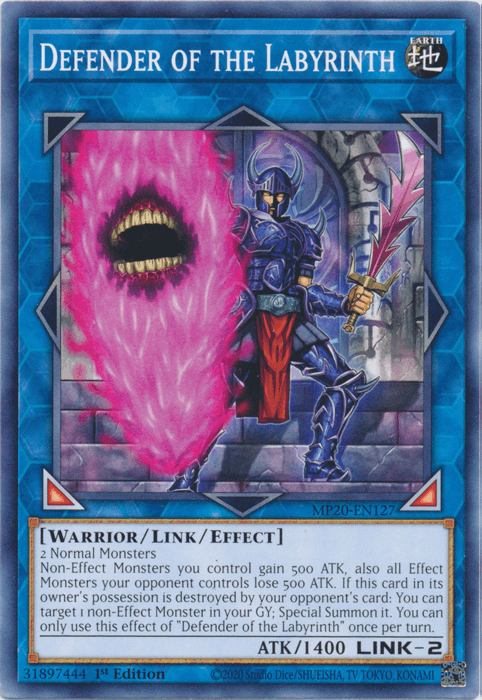 Defender of the Labyrinth [MP20-EN127] Common - Josh's Cards