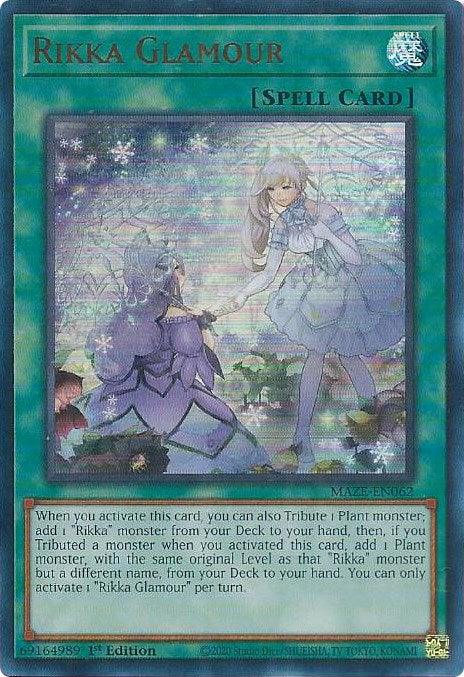 Rikka Glamour [MAZE-EN062] Ultra Rare - Josh's Cards