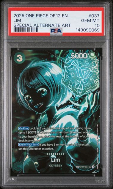 Lim SP Legacy of the Master OP09-037 PSA 10