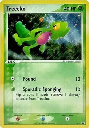 Treecko (EX Deck Tin) 016/40 - Nintendo Promos Holofoil