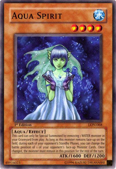 Aqua Spirit [LON-068] Common - Josh's Cards