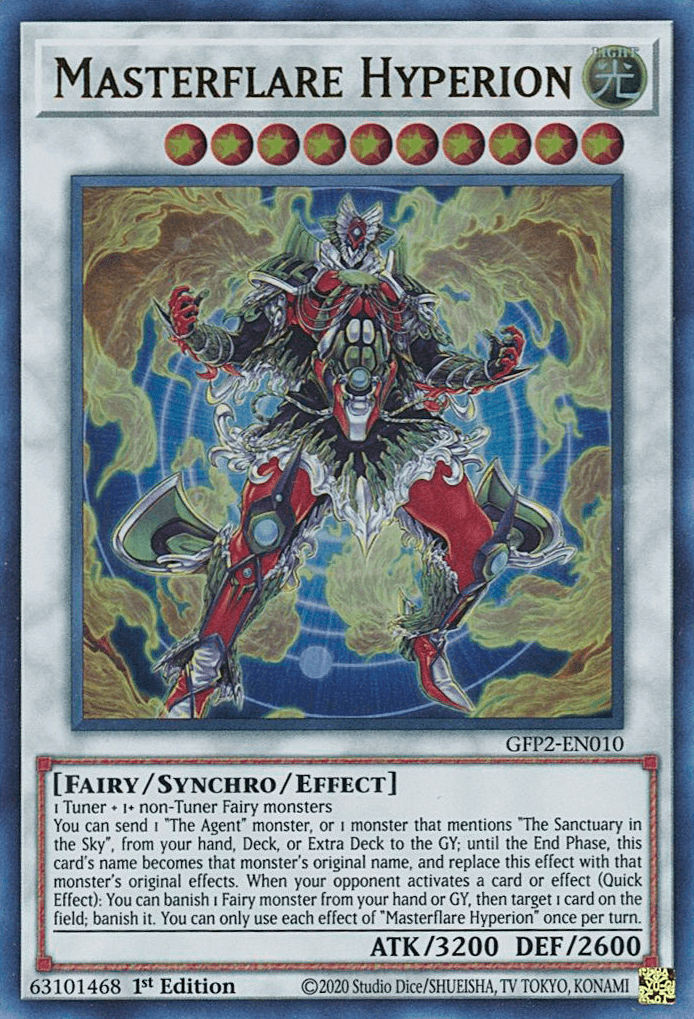 Masterflare Hyperion [GFP2-EN010] Ultra Rare - Josh's Cards