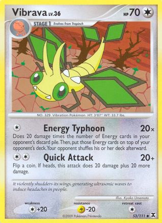 Vibrava 053/111 - Rising Rivals Reverse Holofoil