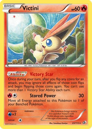 Victini 023/113 - Legendary Treasures Holofoil