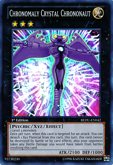 Chronomaly Crystal Chrononaut [REDU-EN042] Super Rare - Josh's Cards