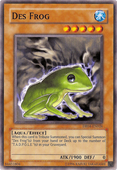 Des Frog [DR04-EN026] Common - Josh's Cards