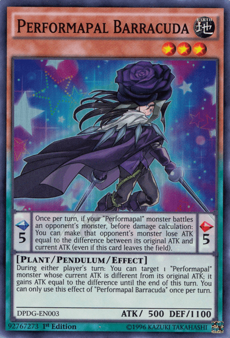 Performapal Barracuda [DPDG-EN003] Super Rare - Josh's Cards