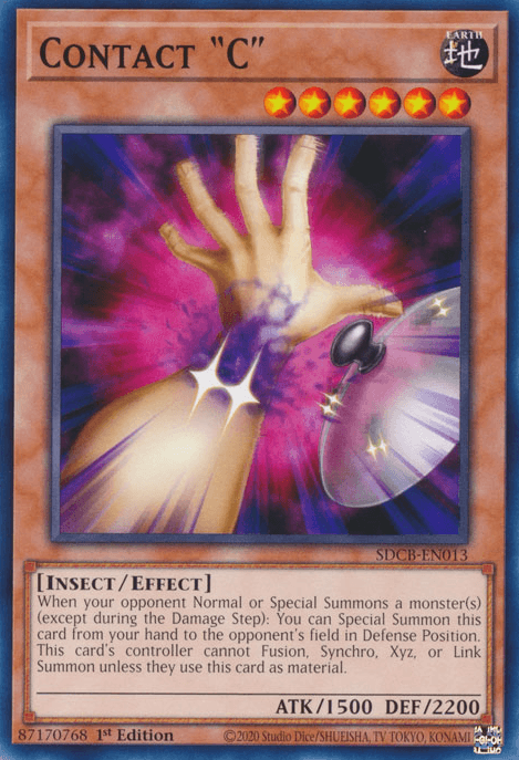 Contact "C" [SDCB-EN013] Common - Josh's Cards