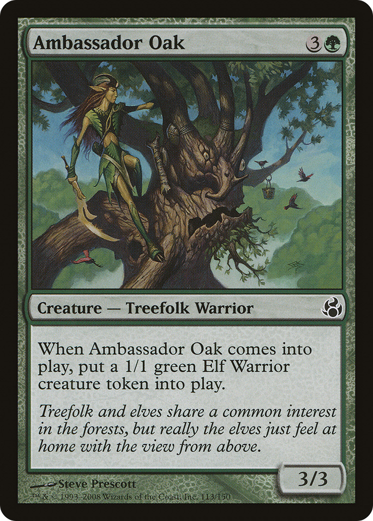 Ambassador Oak (MOR-113) - Morningtide Foil
