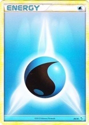 Water Energy (#) 016 - HGSS Trainer Kit Gyarados & Raichu