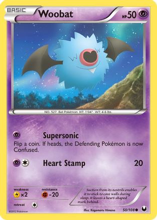 Woobat [50] (Dark Explorers)