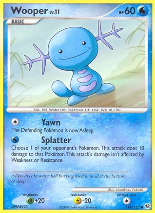 Wooper [118] (Secret Wonders)