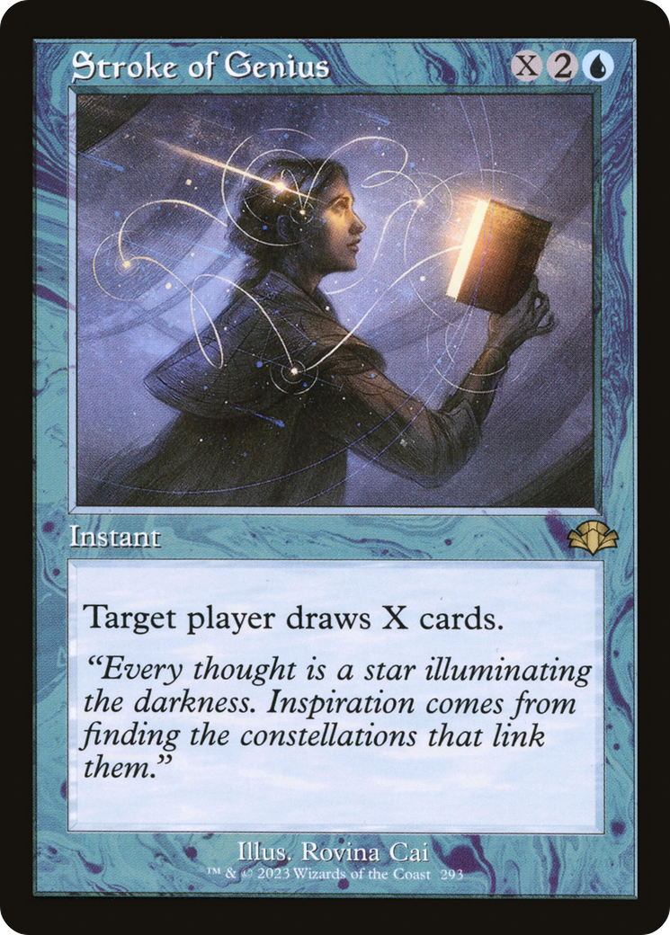 Stroke of Genius (DMR-293) - Dominaria Remastered Foil